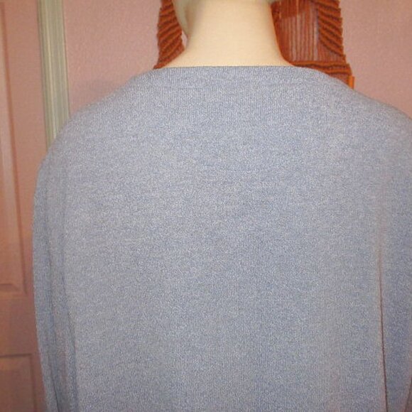 Outback Trading Waffle Knit Henley Sweater Top Size 3X Embroidered Western Aztec - Picture 10 of 14